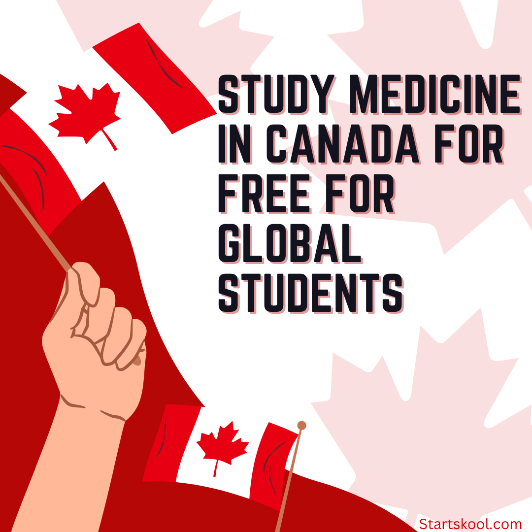 study medicine in canada for free