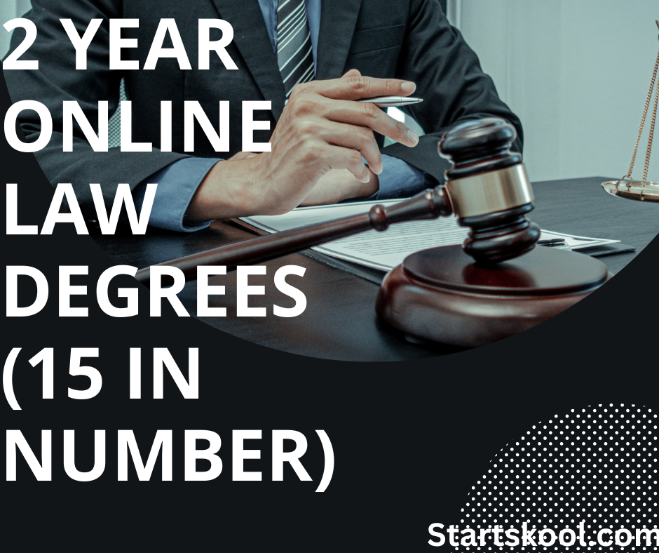 2 Year Online Law Degrees | Start Skool